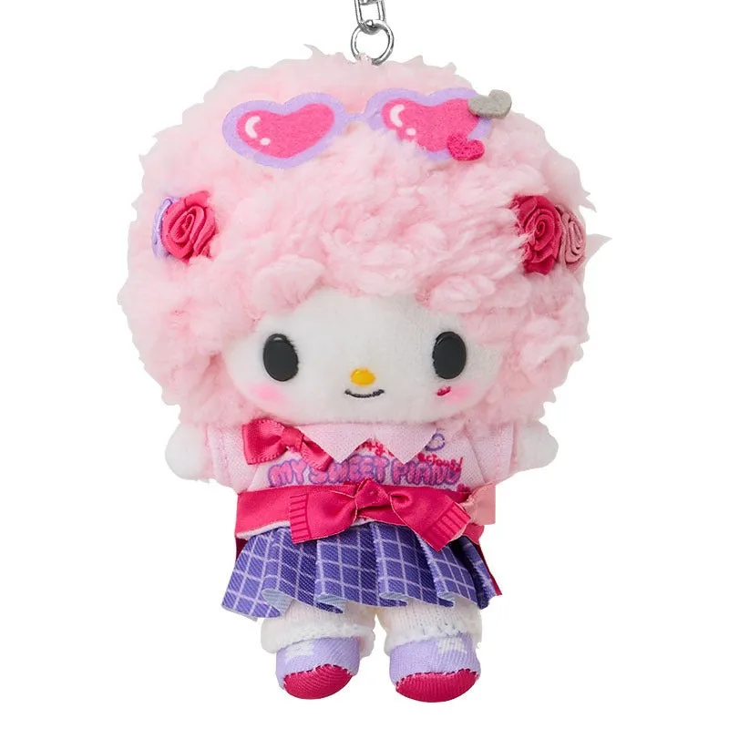 Hello Kitty Sparkling School My Sweet Piano plysj nøkkelring