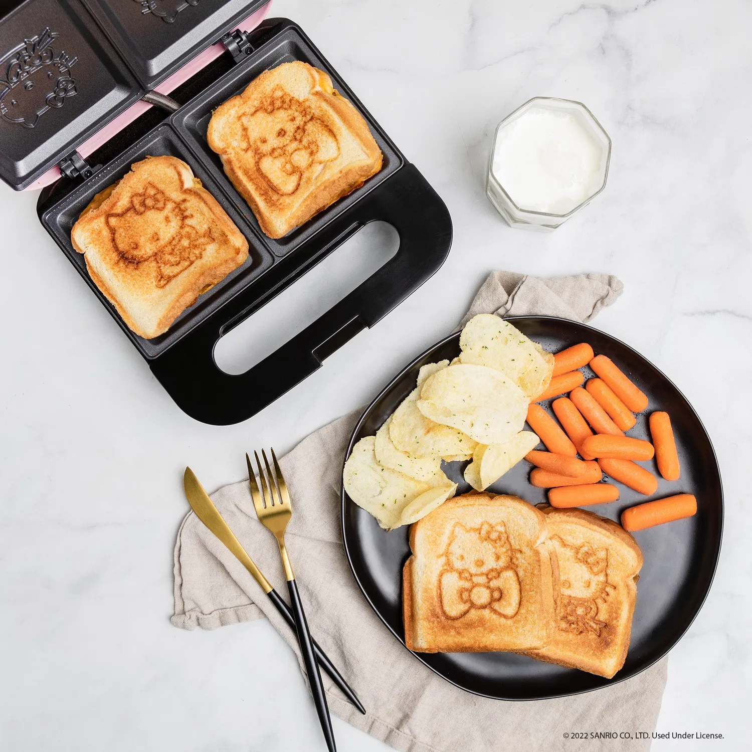 Hello Kitty Bow Sandwich Maker sandwichgrill rosa