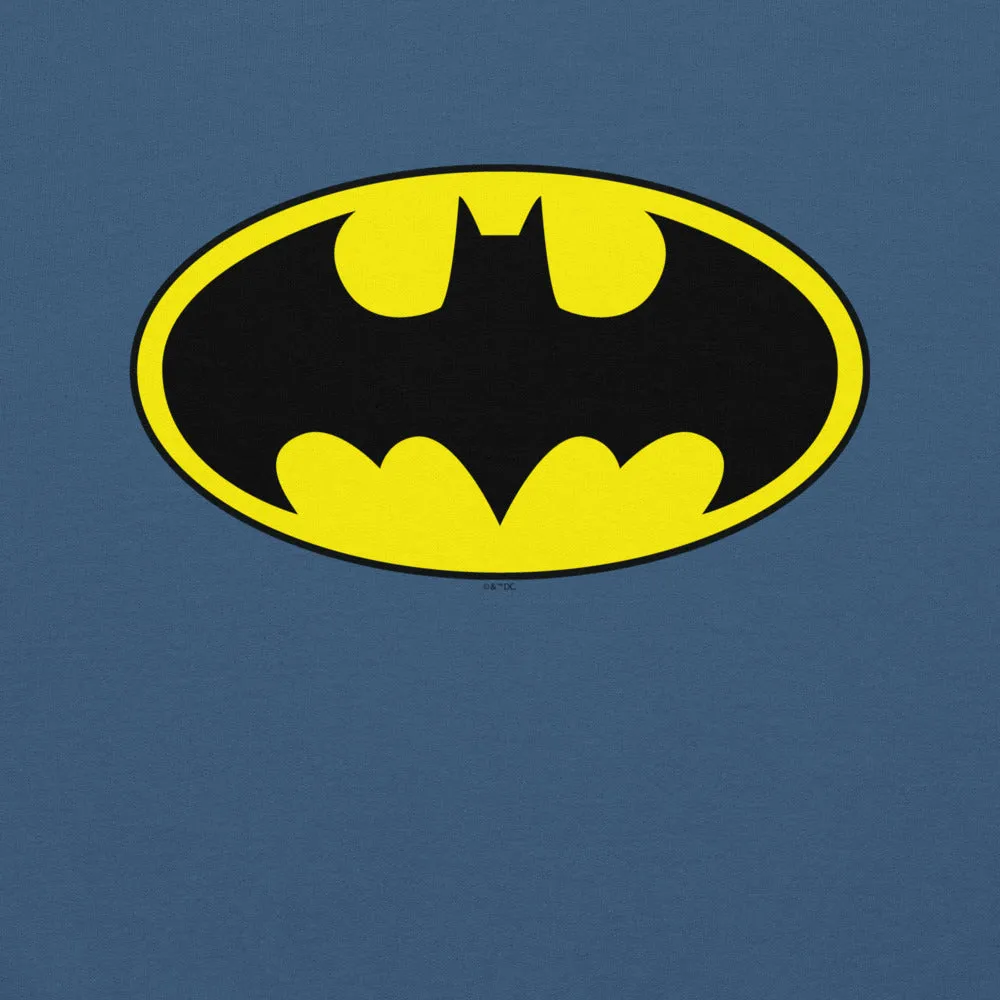 Batman Batman Logo Hoodie hettegenser svart myk bomullsblanding