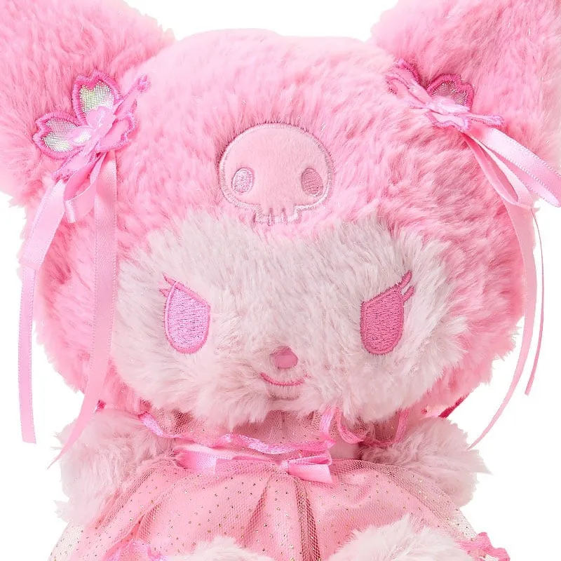 Sanrio Cherry Blossom Fairies Kuromi 8″ bamse – kirsebærblomst