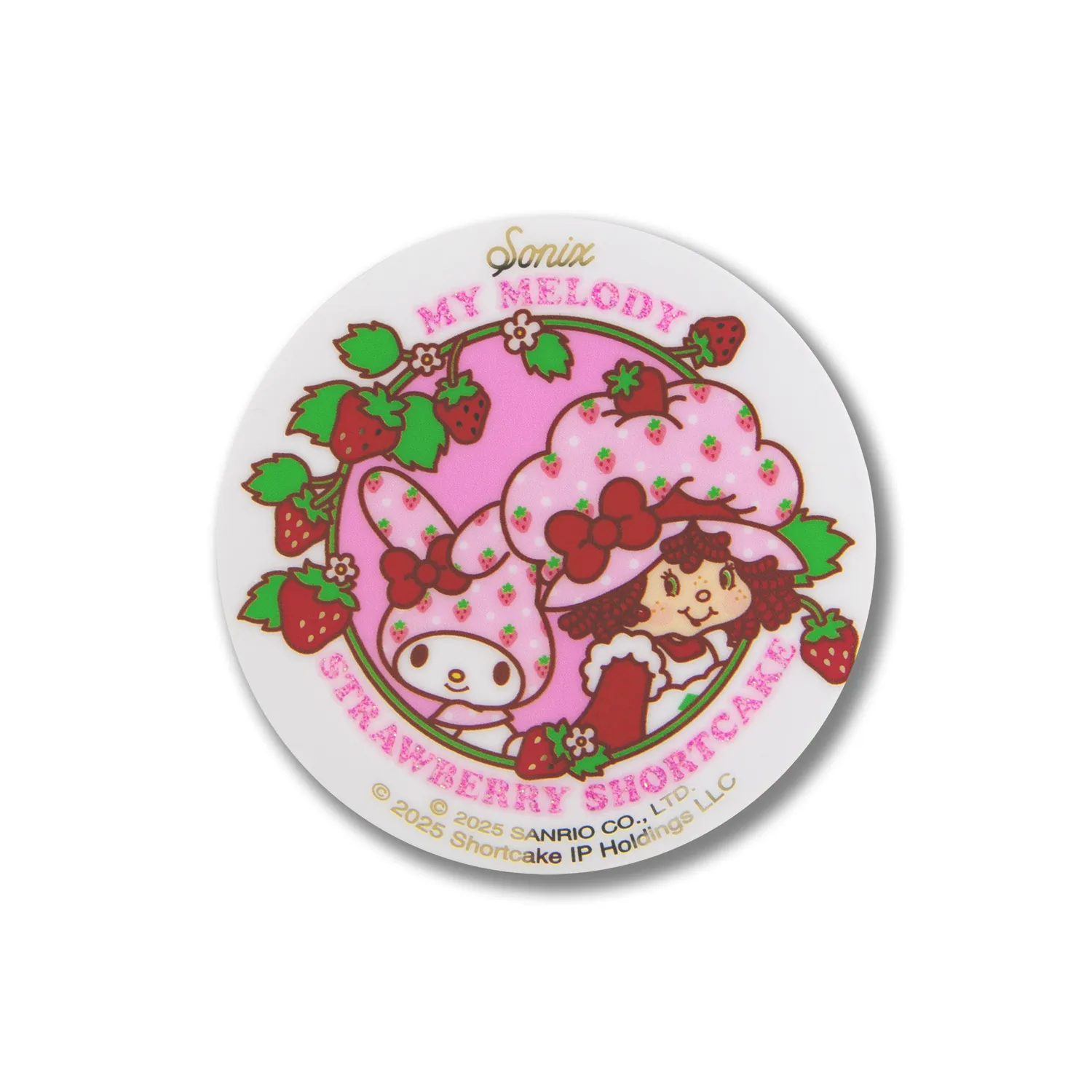 My Melody x Sonix Strawberry Shortcake MagLink trådløs lader 10 W