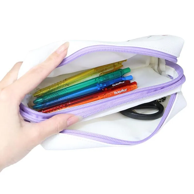 Neo Tokyo Pokémon Double Zipper Pencil Case pennal 20 × 8 cm PVC