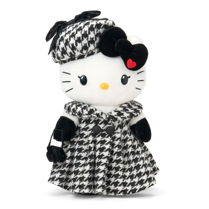 Hello Kitty Monochrome Birthday Twins Series 18" plysjbamse nummerert