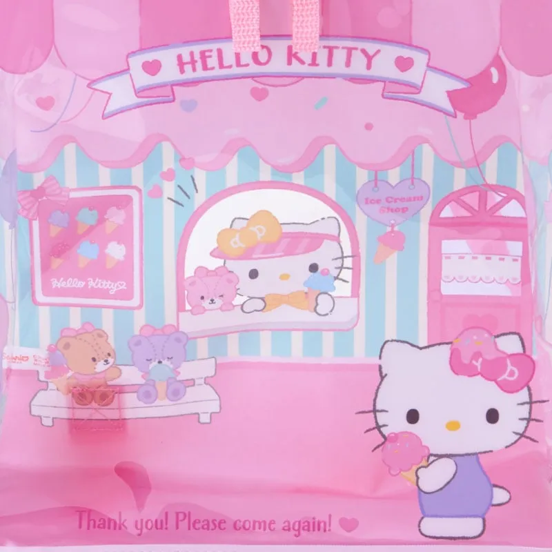 Hello Kitty Clear View Kids Backpack barnesekk gjennomsiktig front