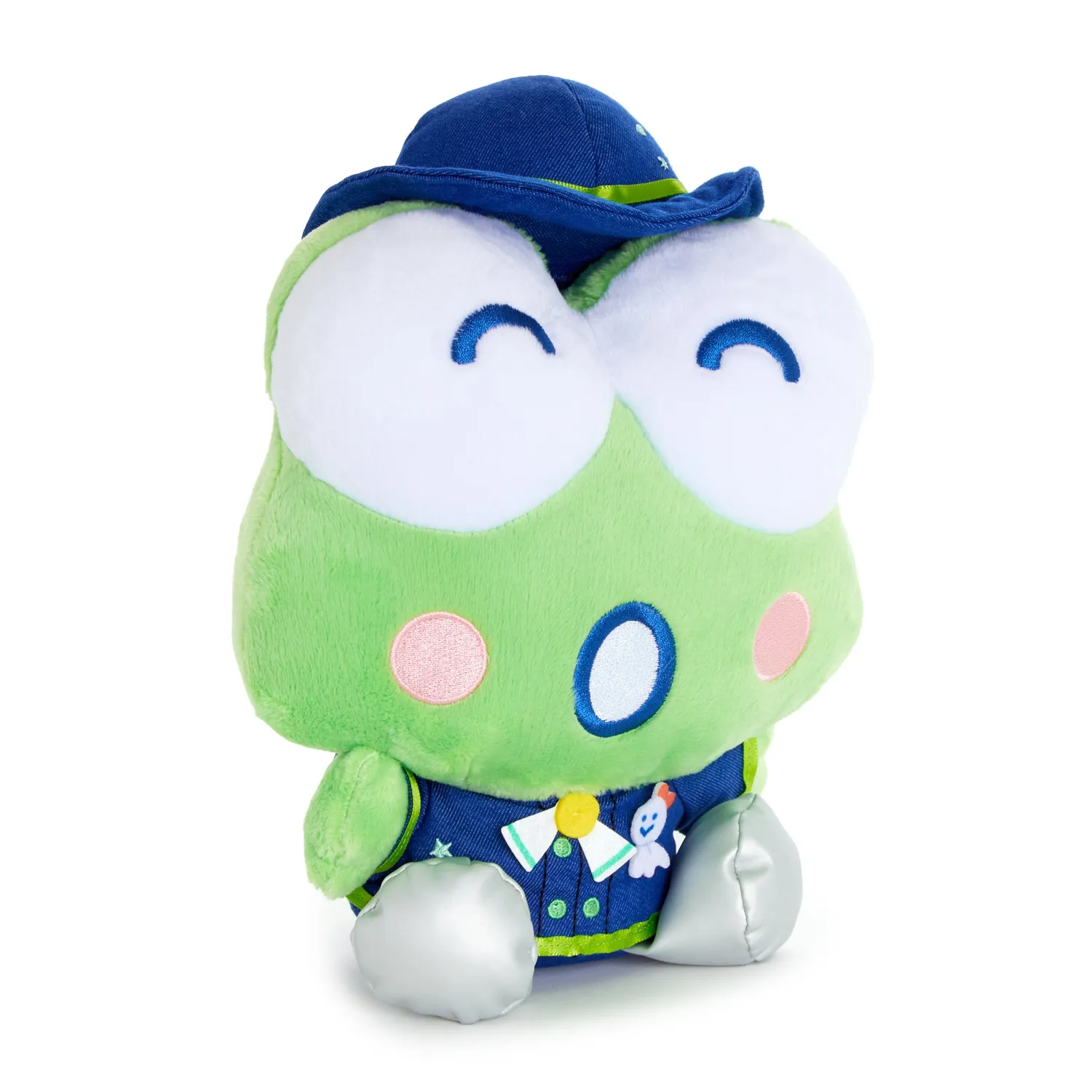 Hello Kitty Hapidanbui Boy Band Keroppi plysjbamse 8″ – sittende