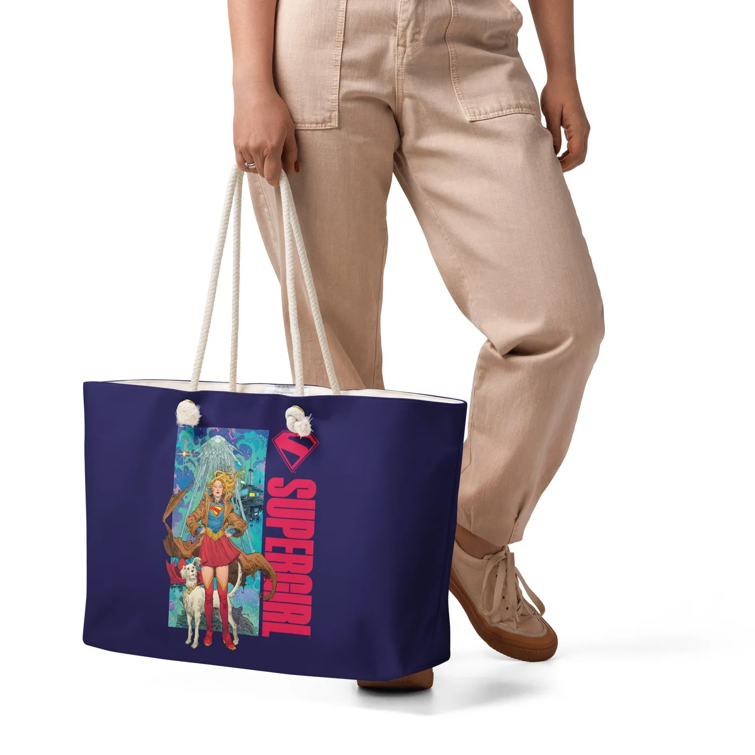 Batman Supergirl (2026 Movie) Weekender Bag Supergirl & Krypto 60 cm