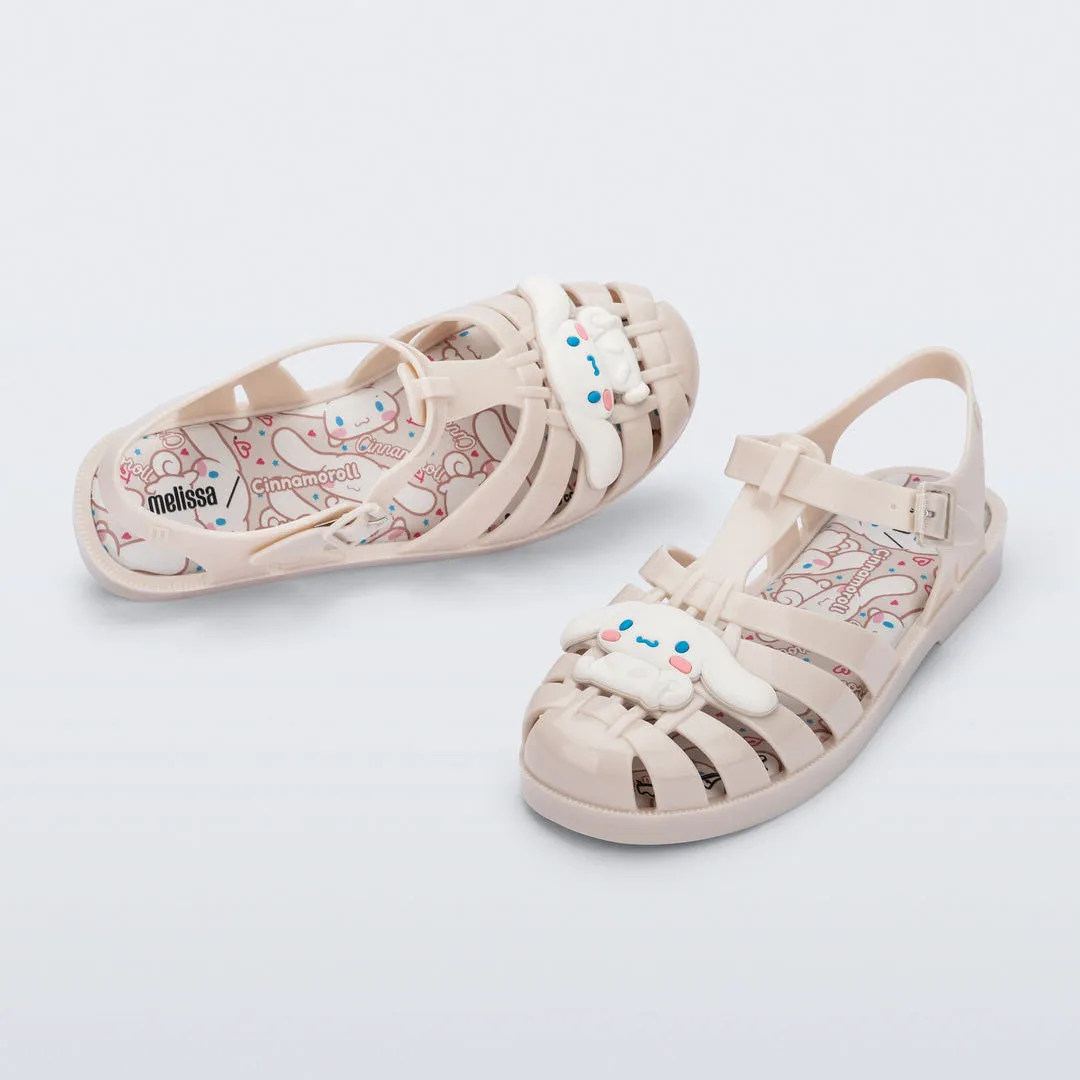 Hello Kitty Cinnamoroll x Melissa Possession gelésandaler beige