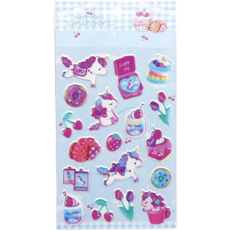 Neo Tokyo Kawaii Dreamy Sticker Sheet klistremerkeark tilfeldig motiv