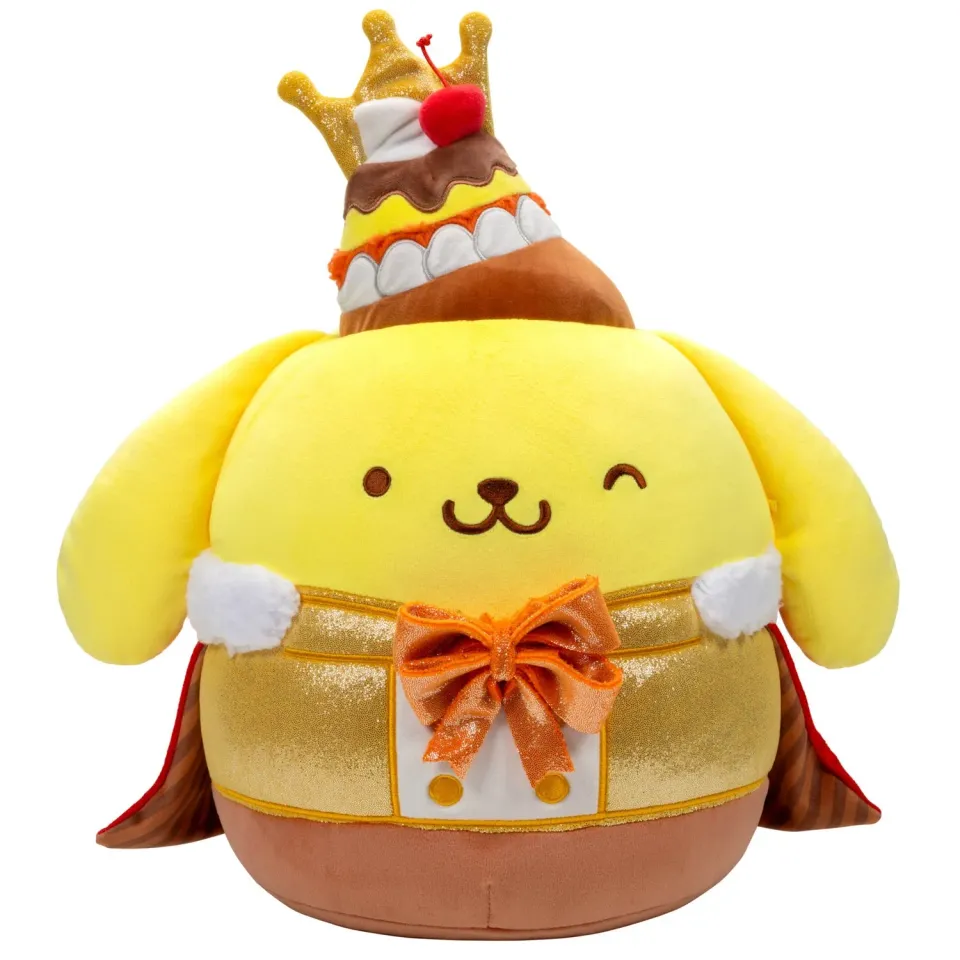 Hello Kitty Pompompurin 12" Squishmallows-bamse 30-årsjubileum