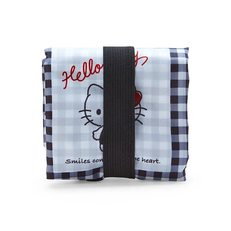 Hello Kitty Gingham Reusable Tote Bag-veske