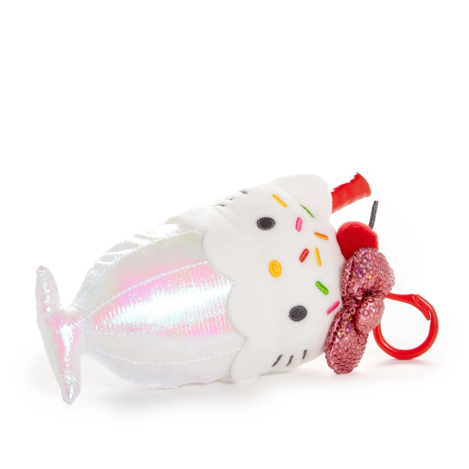 Hello Kitty Classic Carhop Series Milkshake Mascot Clip plysjklips