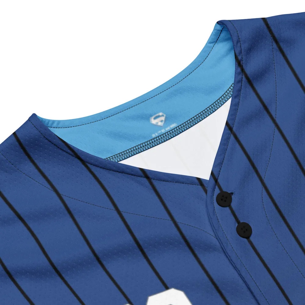 Batman Superman: The Movie You'll Believe a Man Can Fly Baseball Jersey trøye