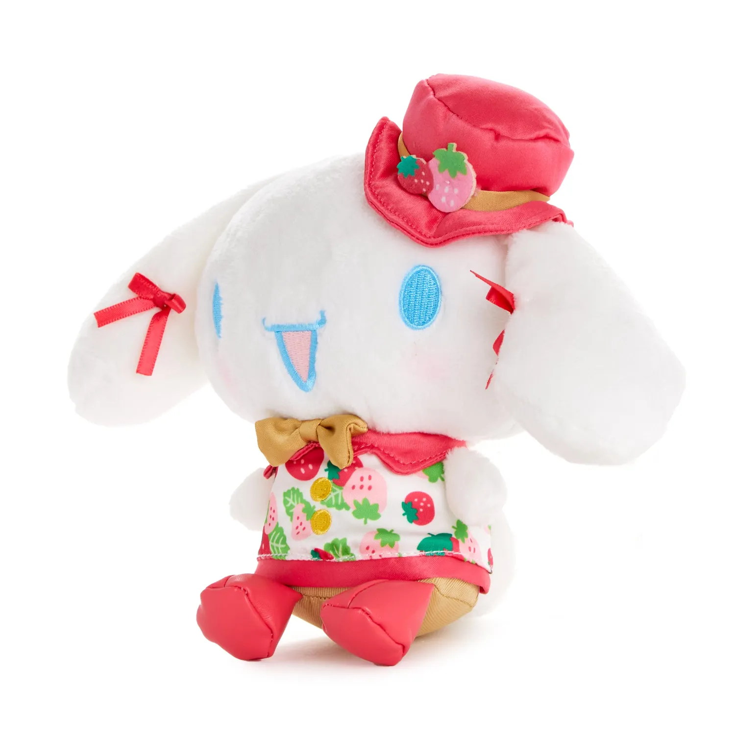 Hello Kitty Strawberry News 50th Anniversary Cinnamoroll kosedyr 20 cm