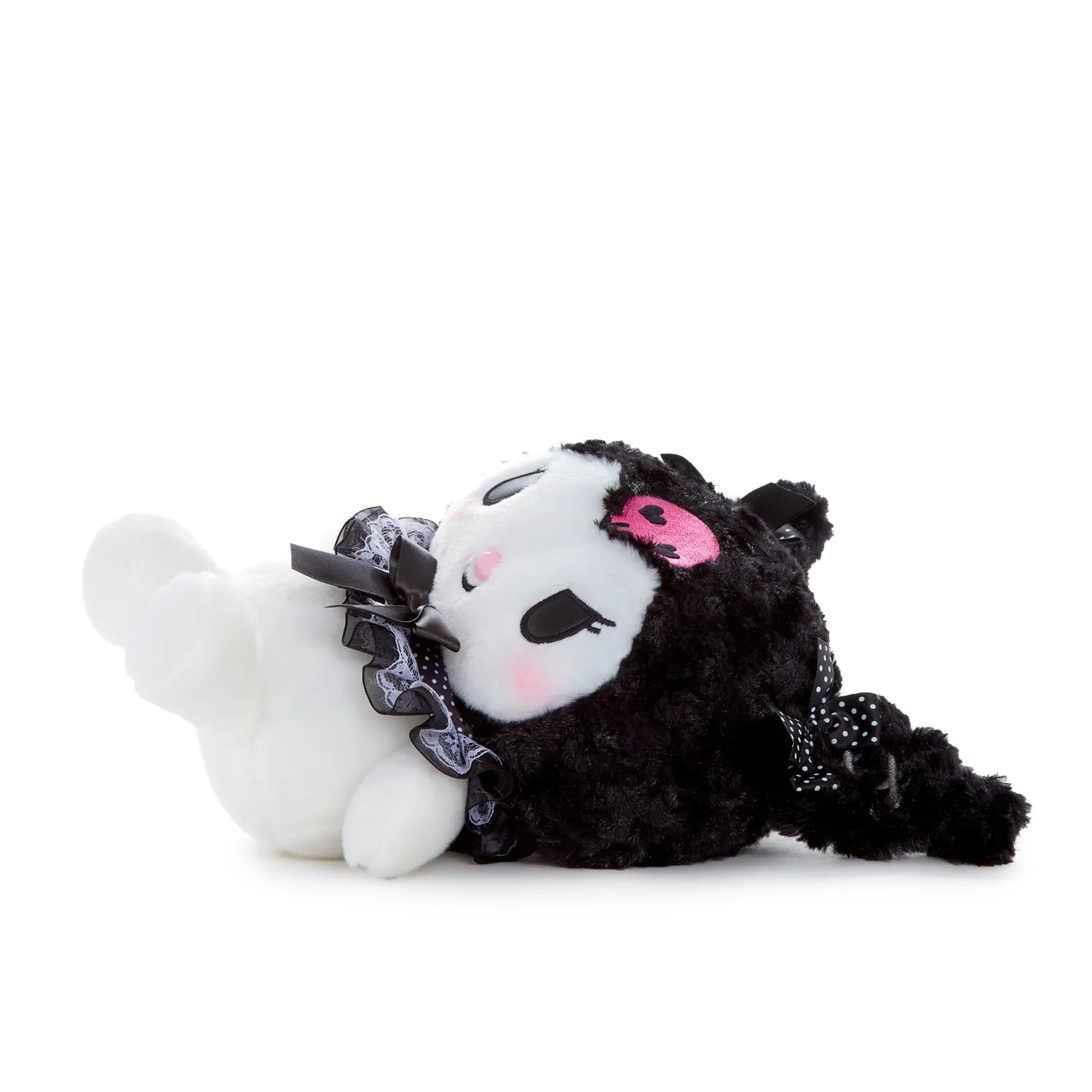 Hello Kitty Ditty Dots Kuromi kosedyr 9 tommer med blonder