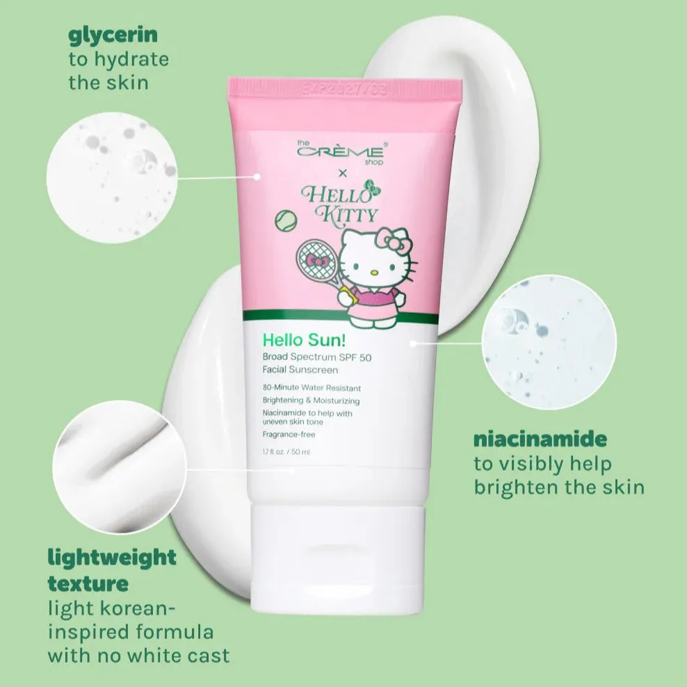 Hello Kitty Hello Sun! solkrem SPF 50 50 ml parfymefri