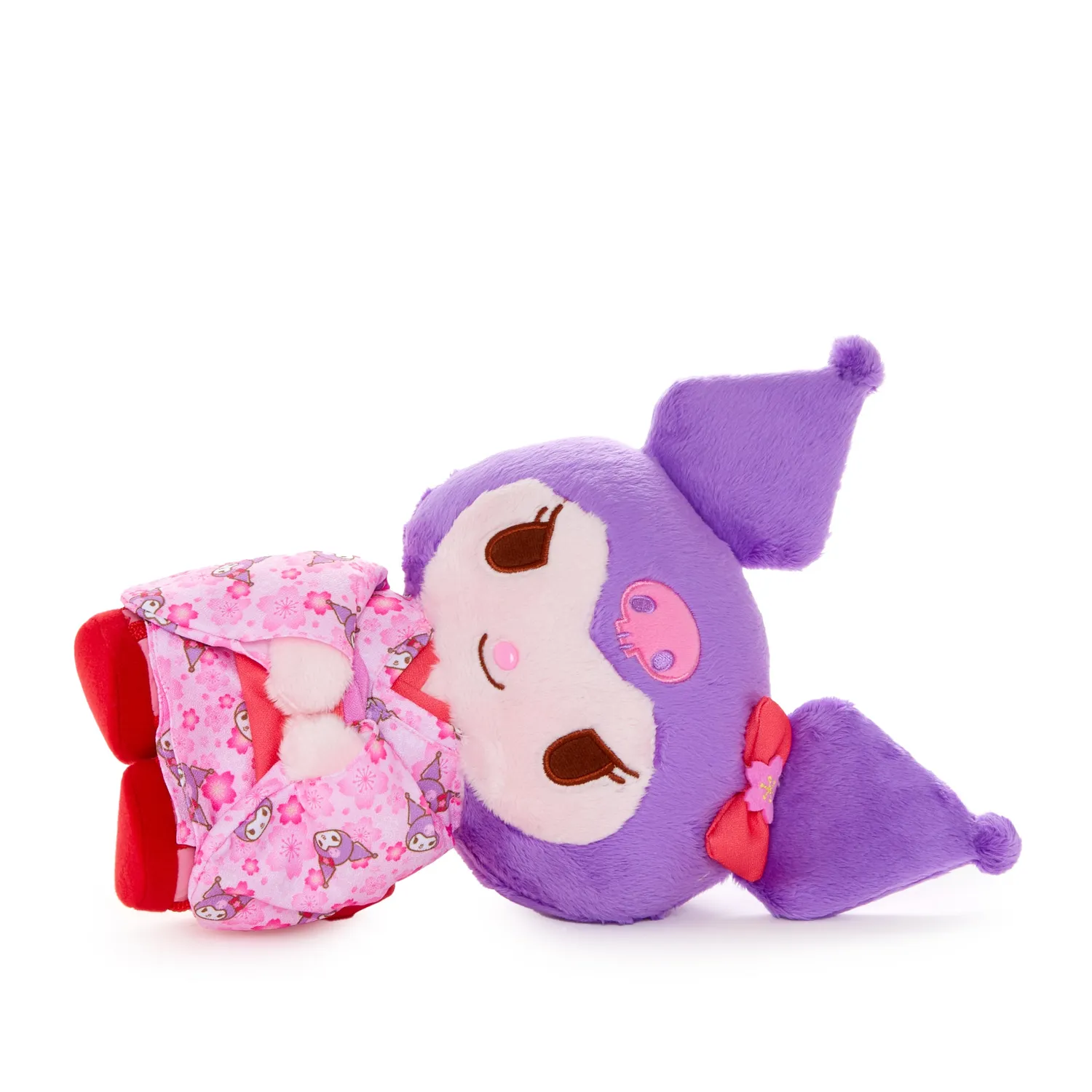 Kuromi 10” Pink Standing Plush Spring Kimono Series stående plysj