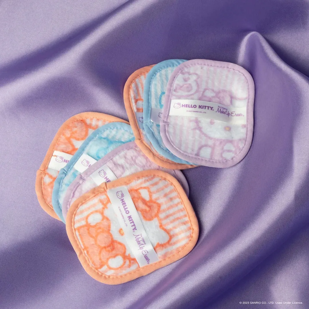 Hello Kitty MakeUp Eraser 7-Day Set sminkekluter pastell 7-pakning