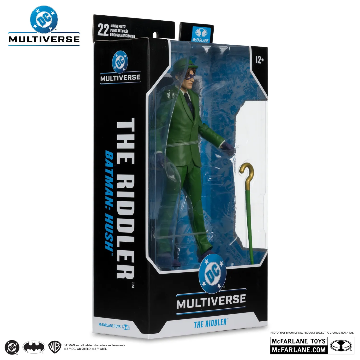 Batman: Hush The Riddler actionfigur 7 tommer med tilbehør
