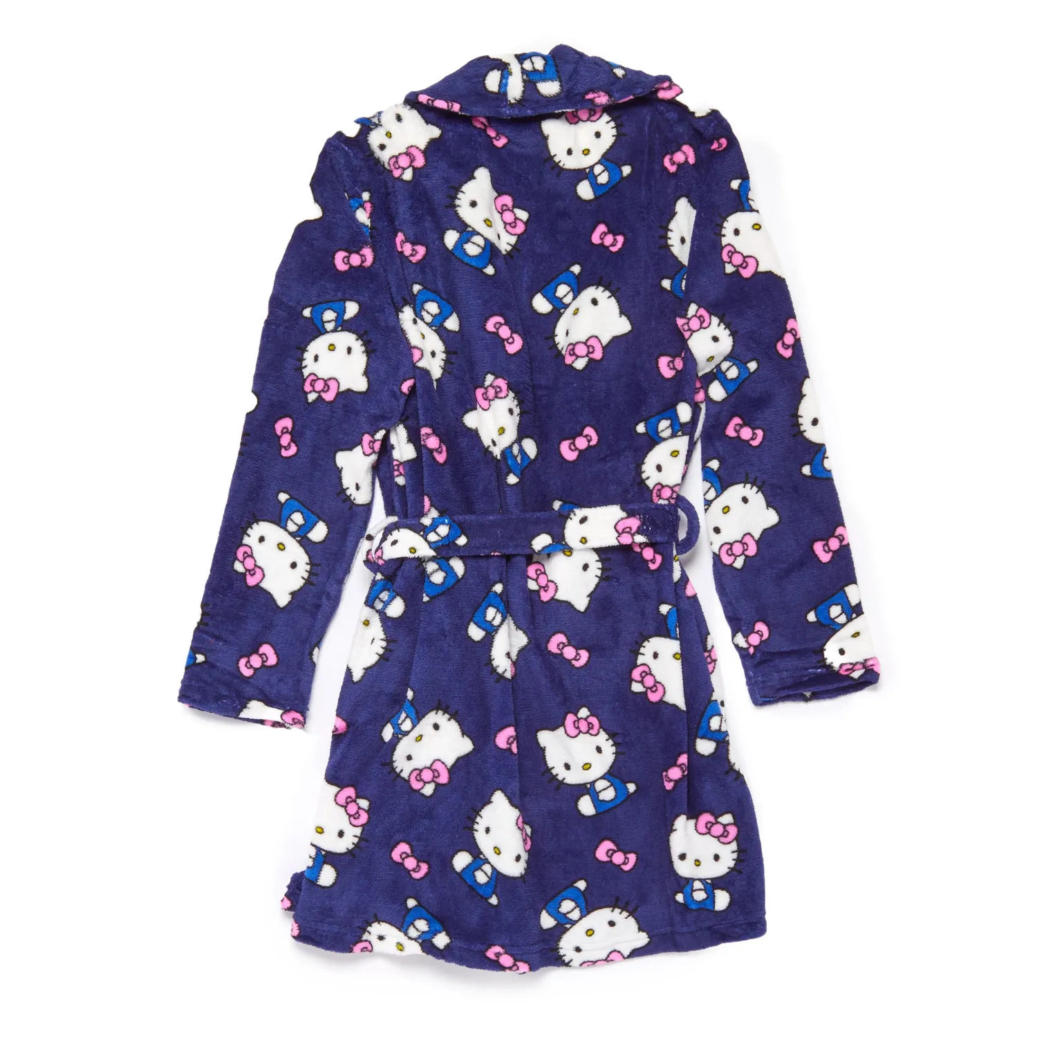Hello Kitty All Over Print morgenkåpe marineblå S/M