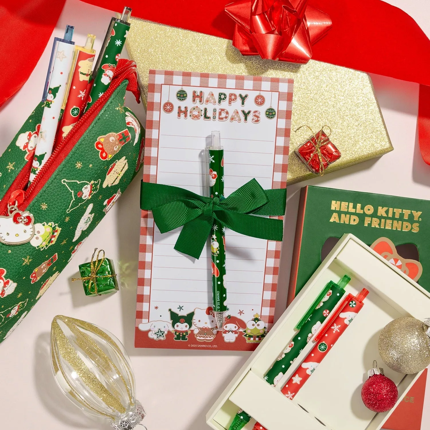 Hello Kitty and Friends x Studio Oh! Holiday Fun gelpenner 5-pakning