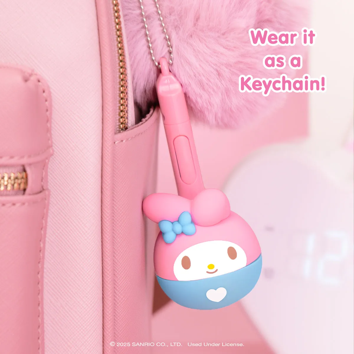 My Melody Mini Otamatone Melody Charm musikalsk nøkkelring