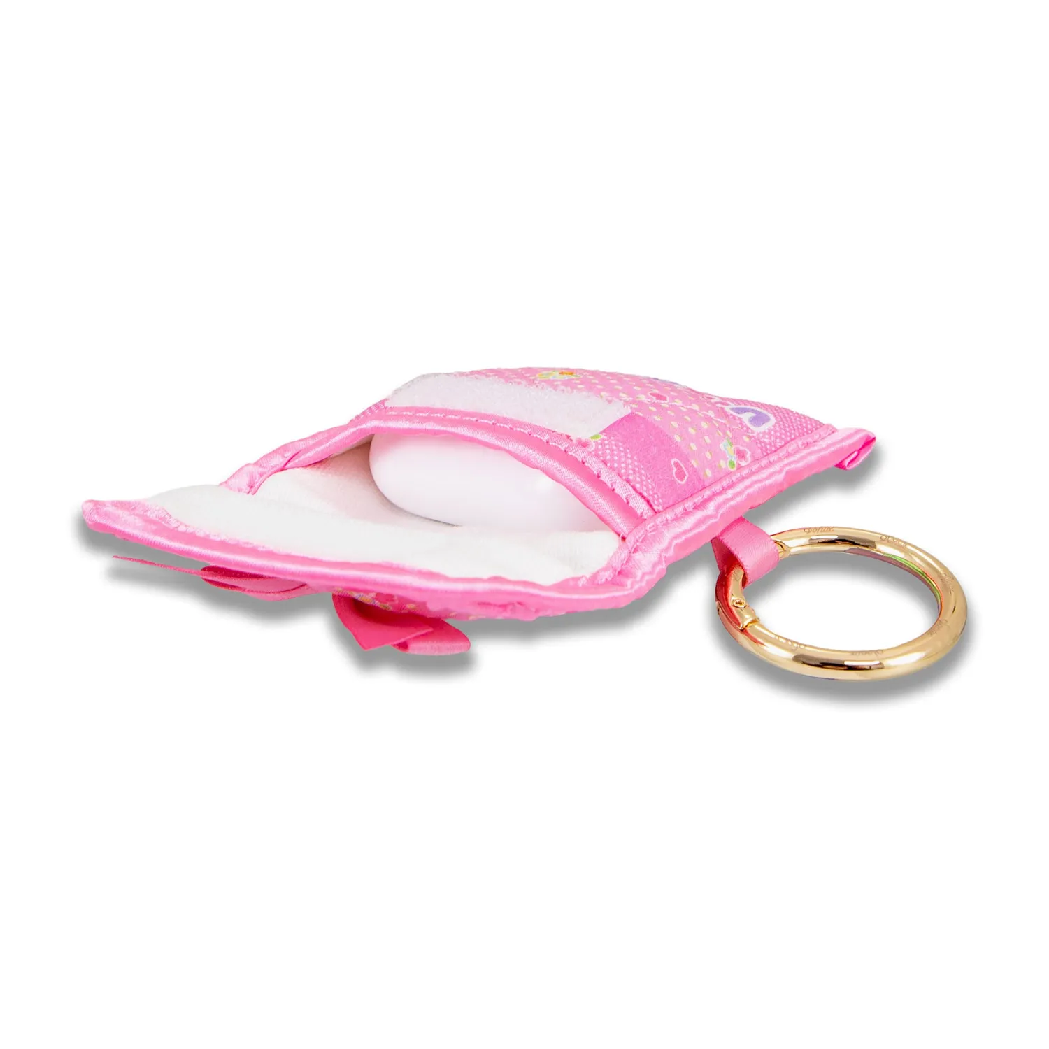 Hello Kitty U*SA*HA*NA x Sonix Ear Bud Pouch øreproppetui quiltet