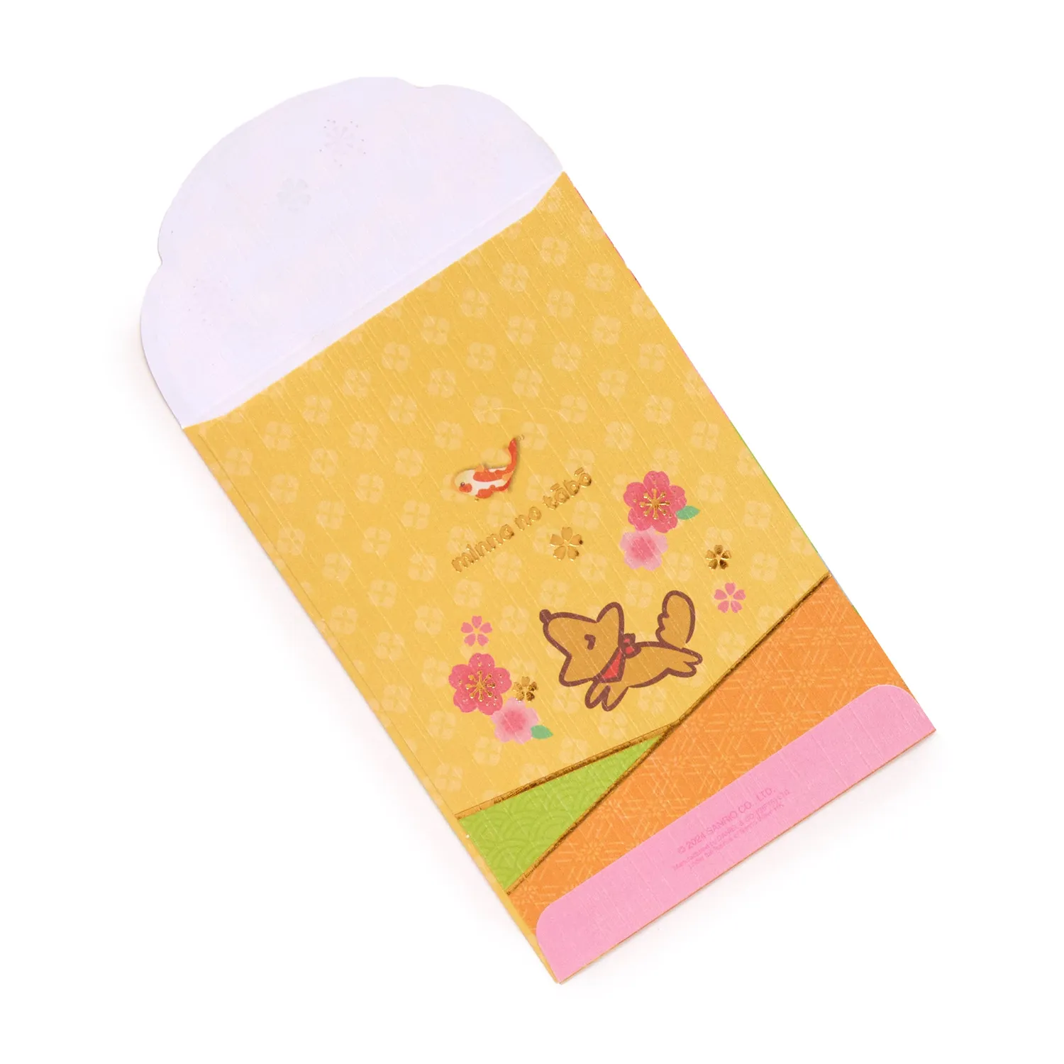 Hello Kitty Minna No Tabbo konvolutter 10-pakning med perlemor