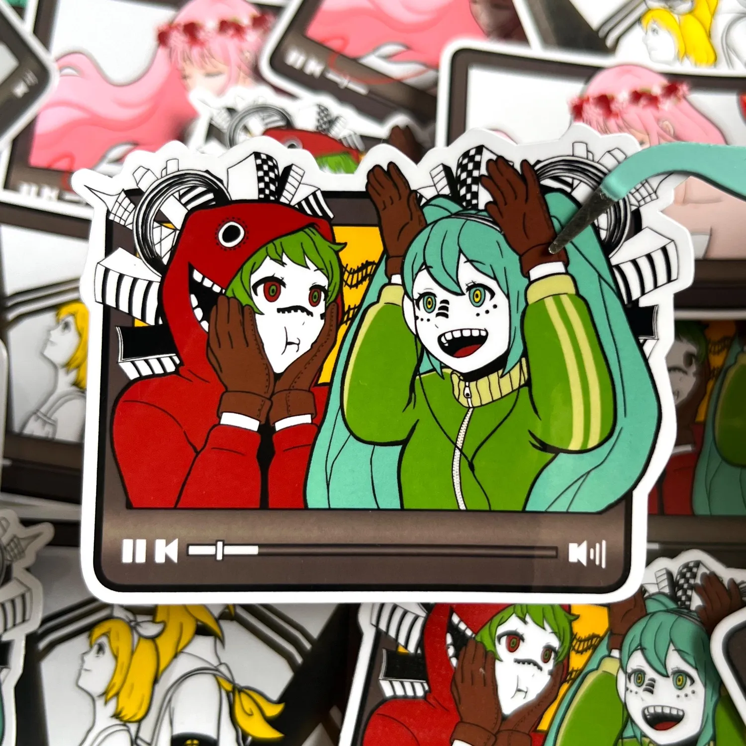 Kururu4ever Vocaloid Classics Song Stickers Matryoshka
