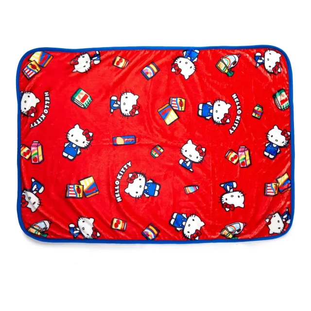 Hello Kitty Supermarket Series pledd 27,5 × 39,5 tommer vaskbart