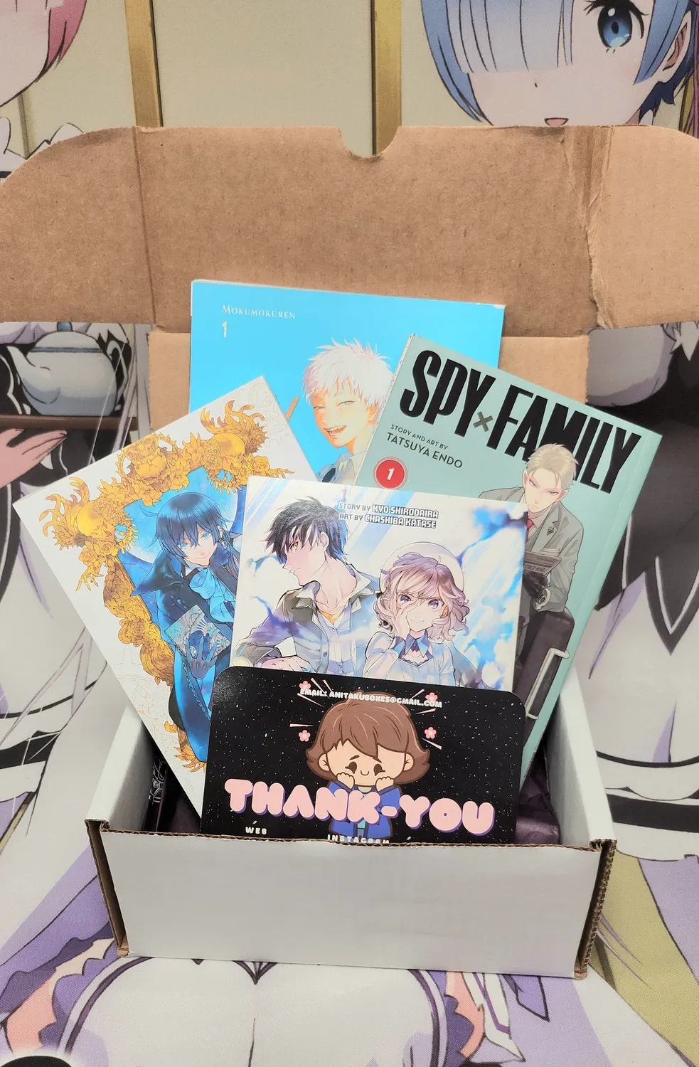 Anitaku Manga Mystery Box mangaboks 4 bind