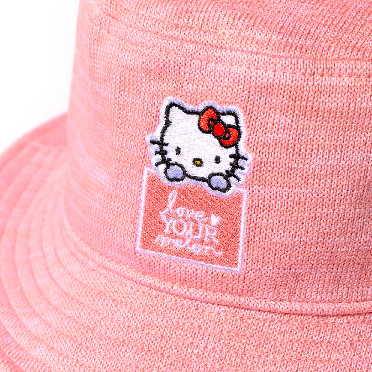 Hello Kitty x Love Your Melon Speckled Hero bøttehatt rosa UPF 50+