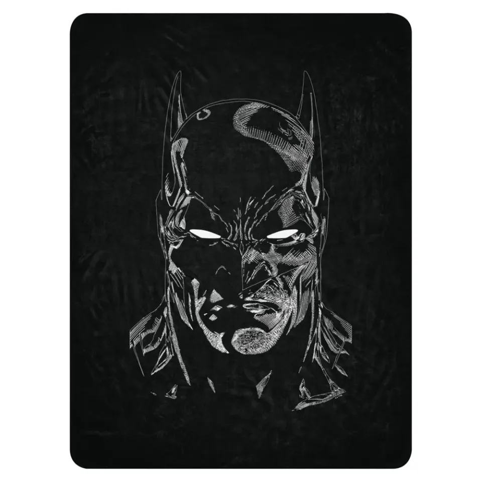 Batman Monochrome Knight sherpapledd 50 x 60 tommer