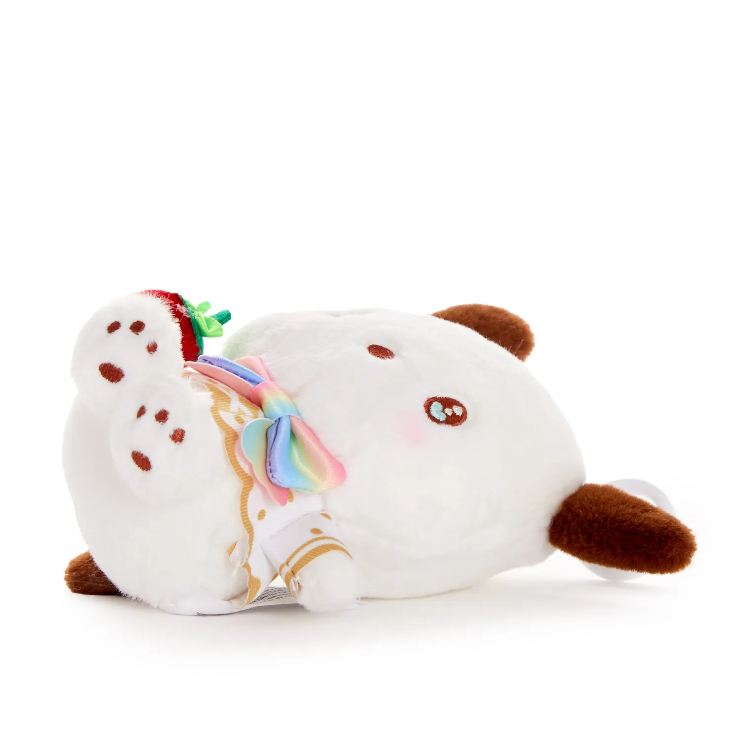 Hello Kitty Pochacco Plush Mascot Clip Strawberry Rainbow Series 5 tommer