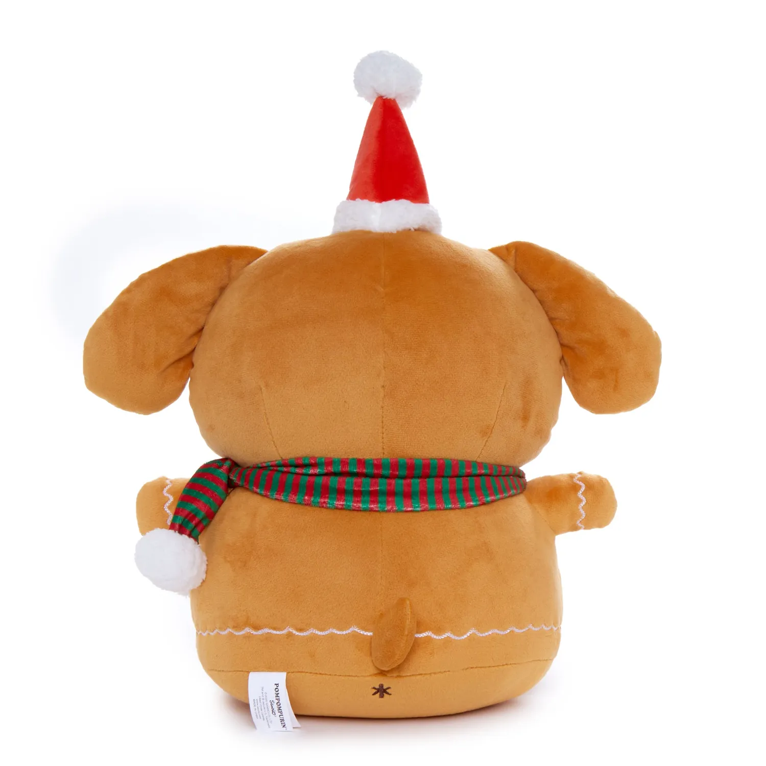 Hello Kitty Holiday Gingerbread Friends Pompompurin 12" Plush julebamse