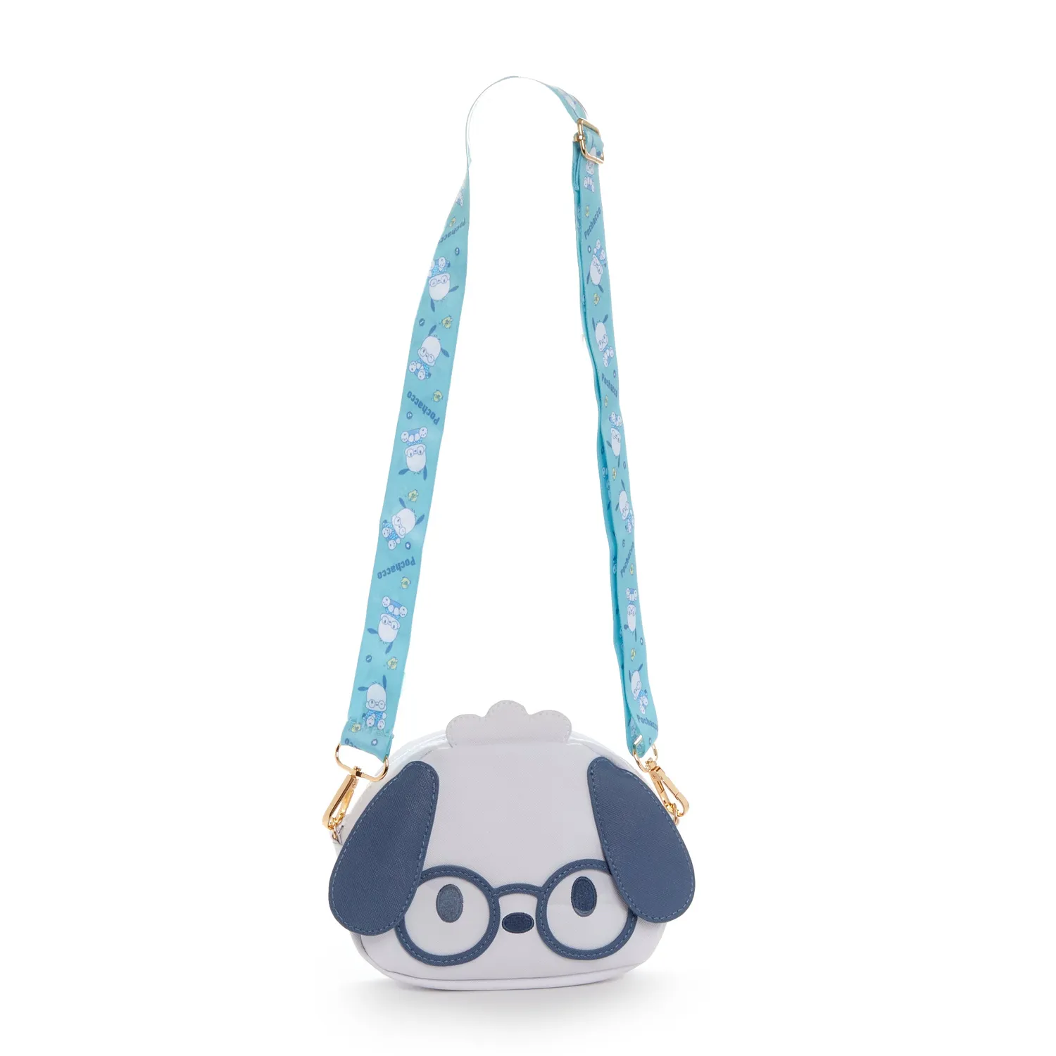 Hello Kitty Pochacco Mini Crossbody Bag (Glasses Series) veske grønn