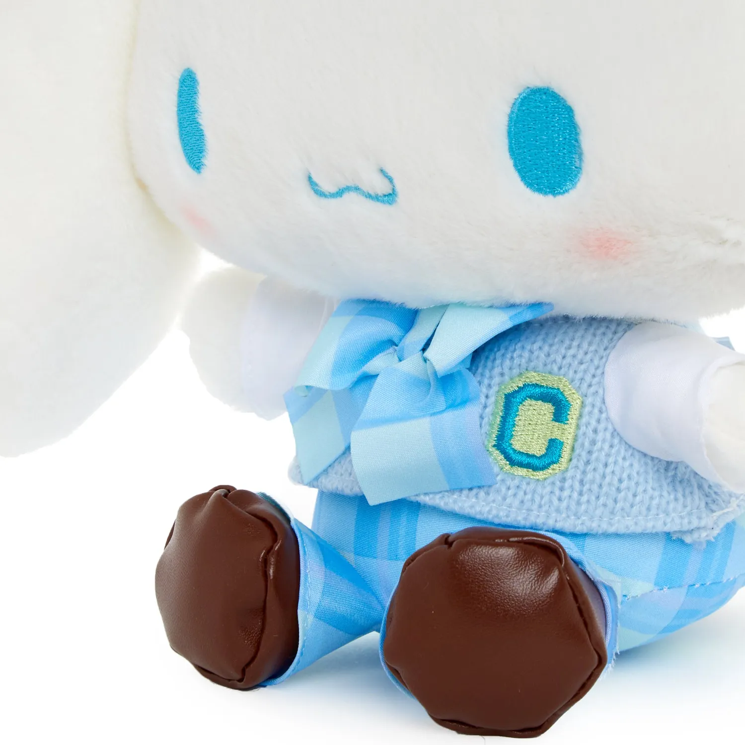 Hello Kitty Uniform Series Cinnamaroll 8"-bamse – 8 tommer, brodert
