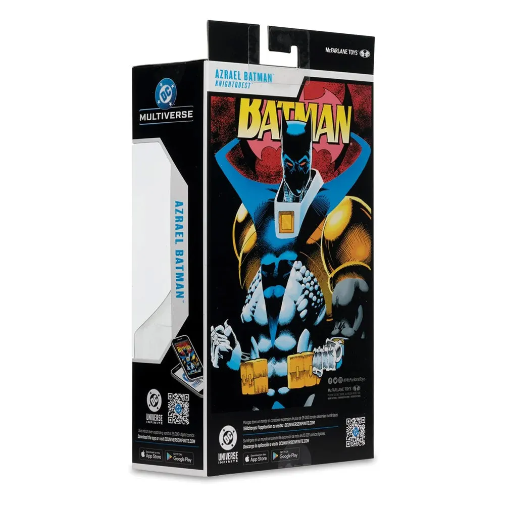 Batman DC Multiverse Knightquest Azrael Batman actionfigur 18 cm