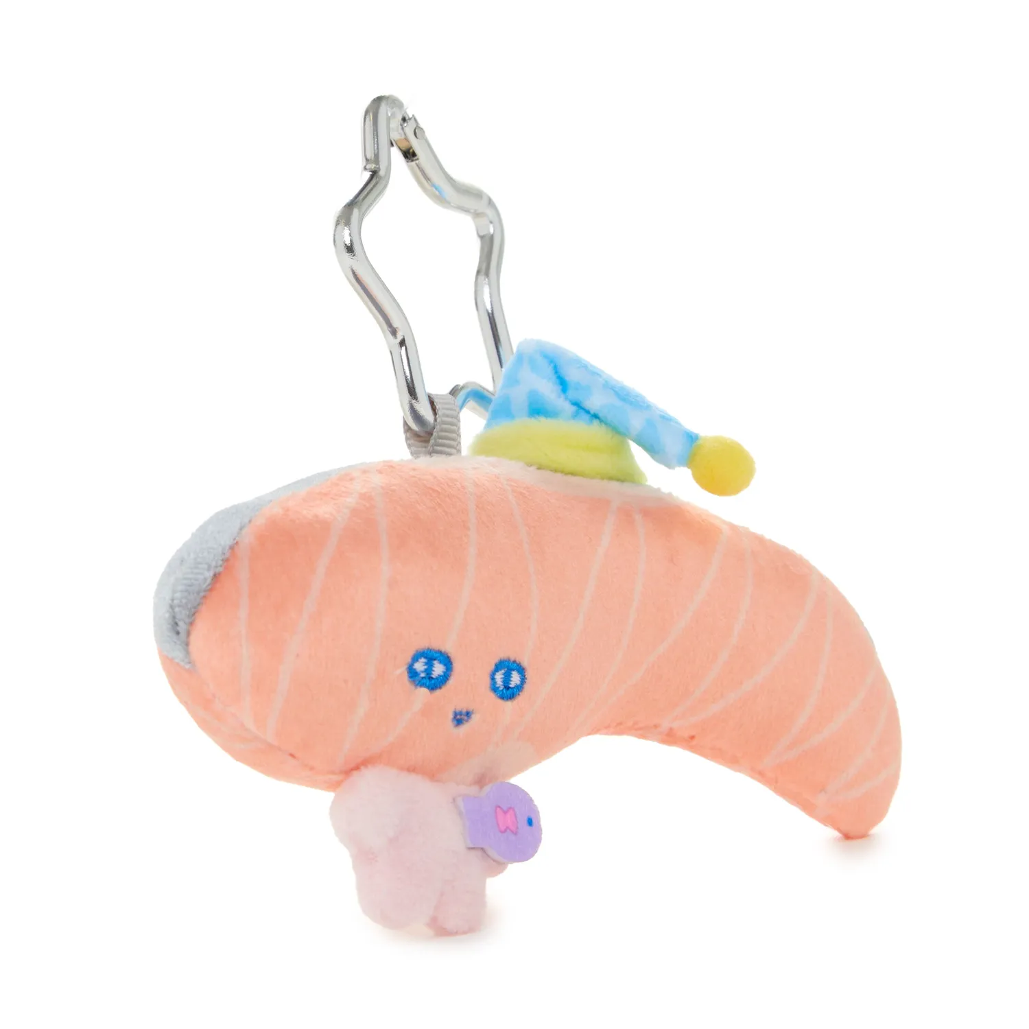 Hello Kitty Sleepover Kirimichan Sleep Hat plysj-nøkkelring