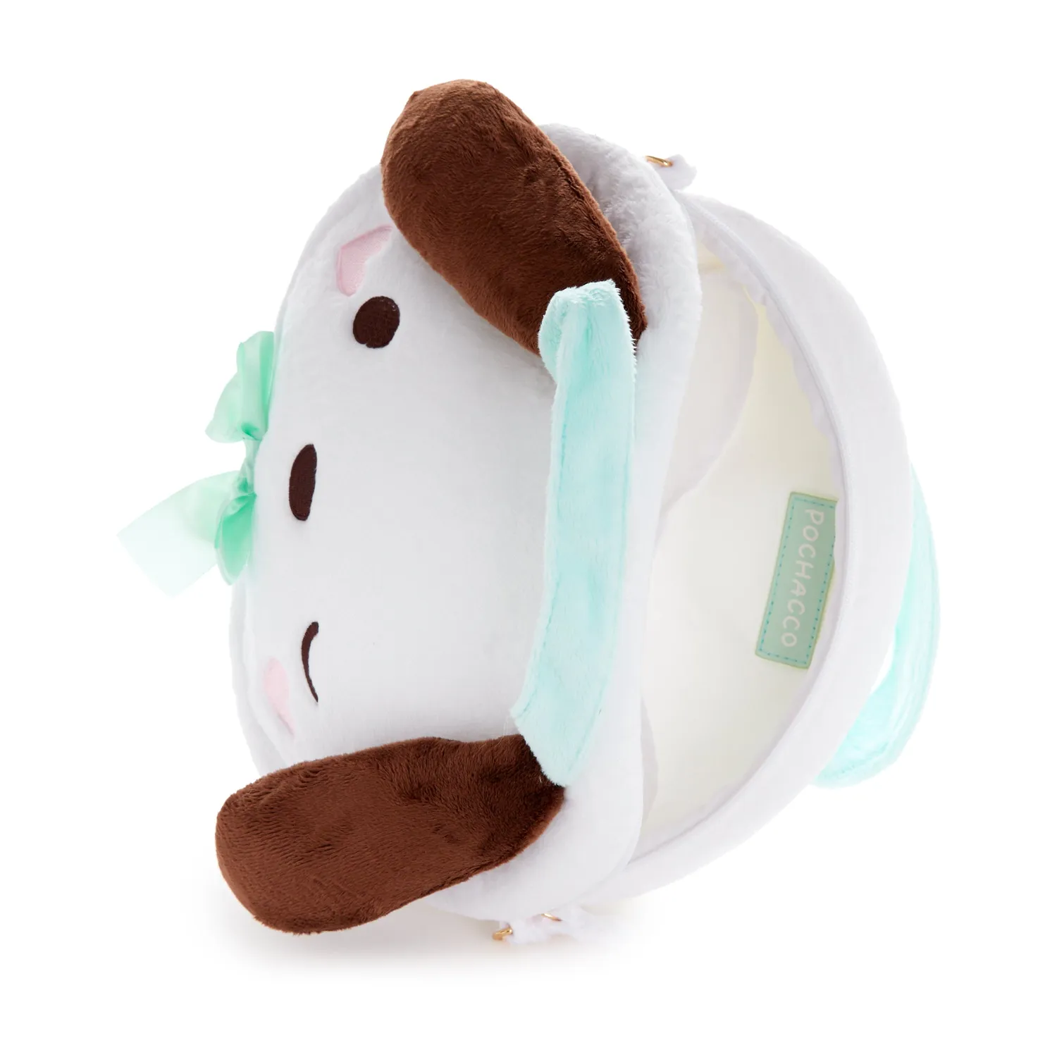 Pochacco Wink plysjveske med skulderstropp 28 cm