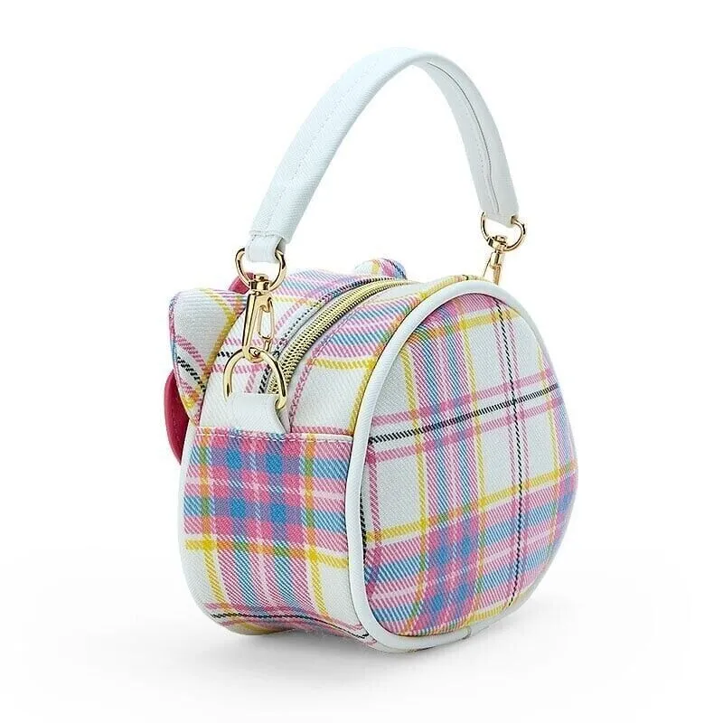 Hello Kitty Dress Tartan 2-Way Crossbody Bag veske ull