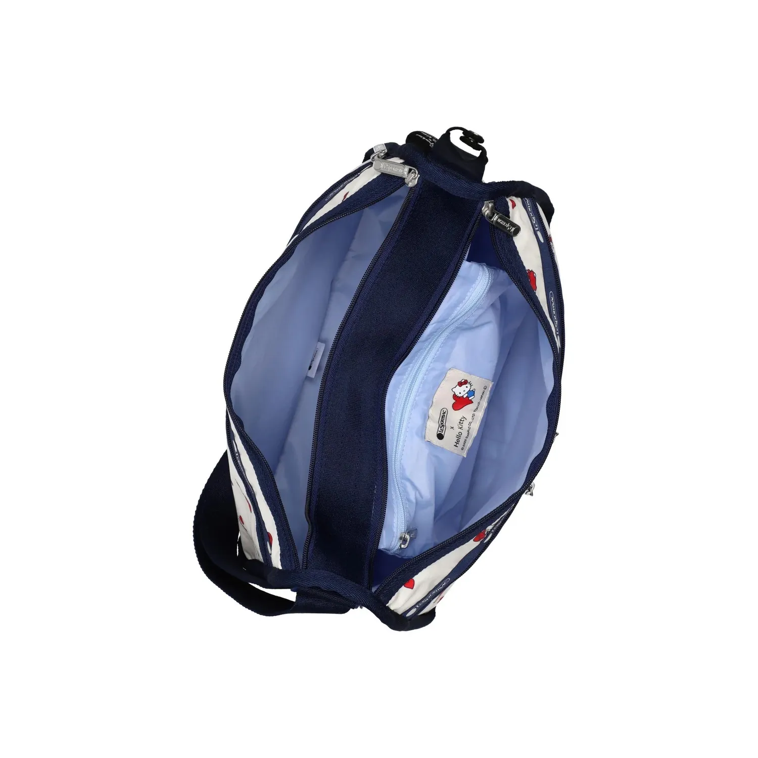 Hello Kitty x LeSportsac Lots of Love skulderveske utvidbar