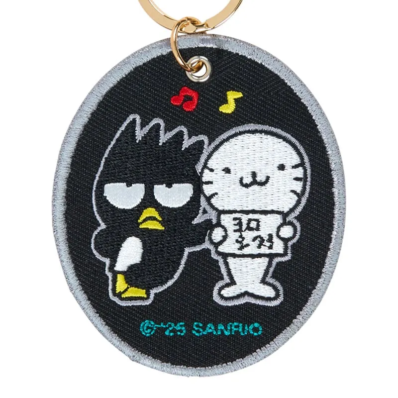 Hello Kitty Sanrio Character Award Series Badtz-maru Mascot Badge Keychain nøkkelring