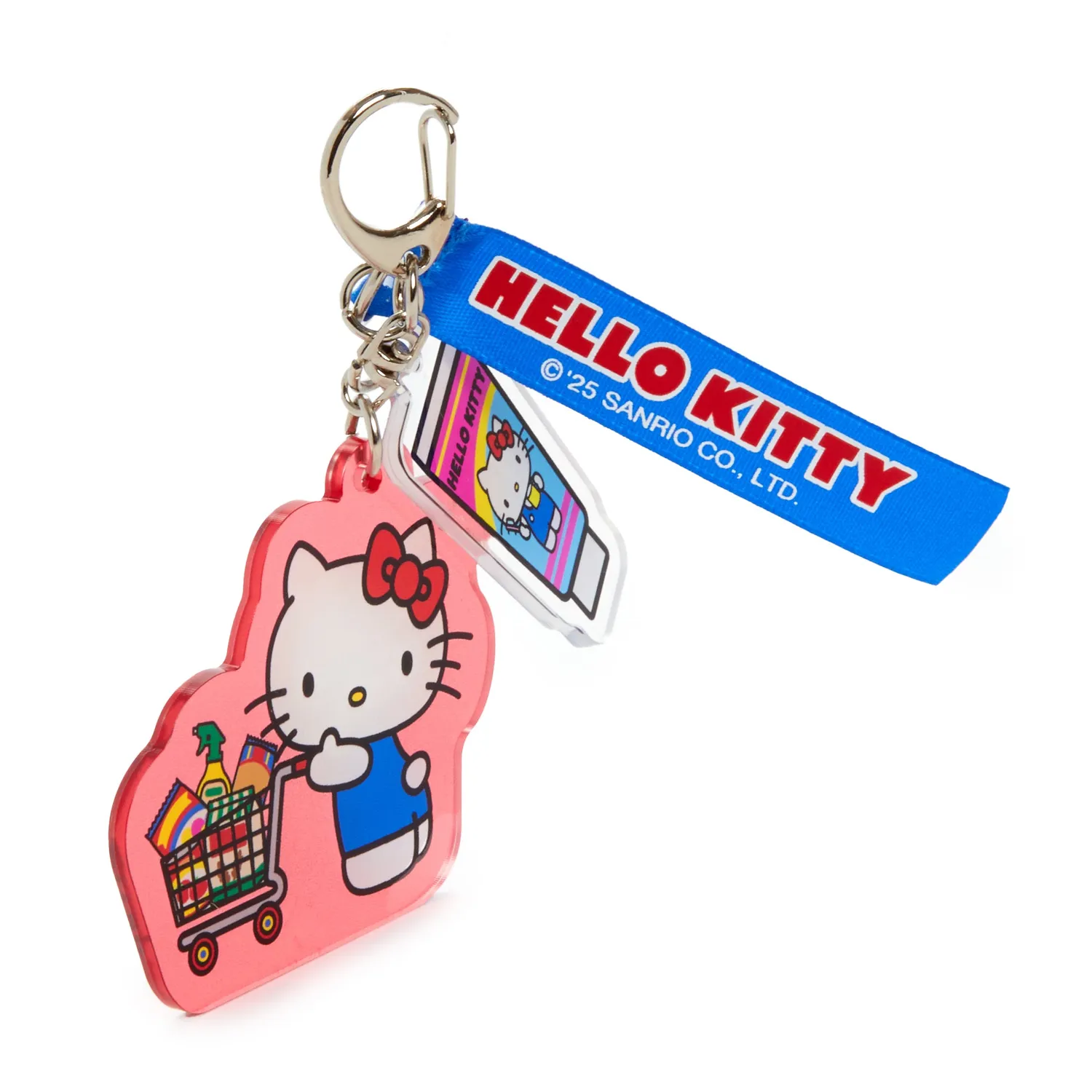 Hello Kitty Supermarket akrylnøkkelring med trykklås