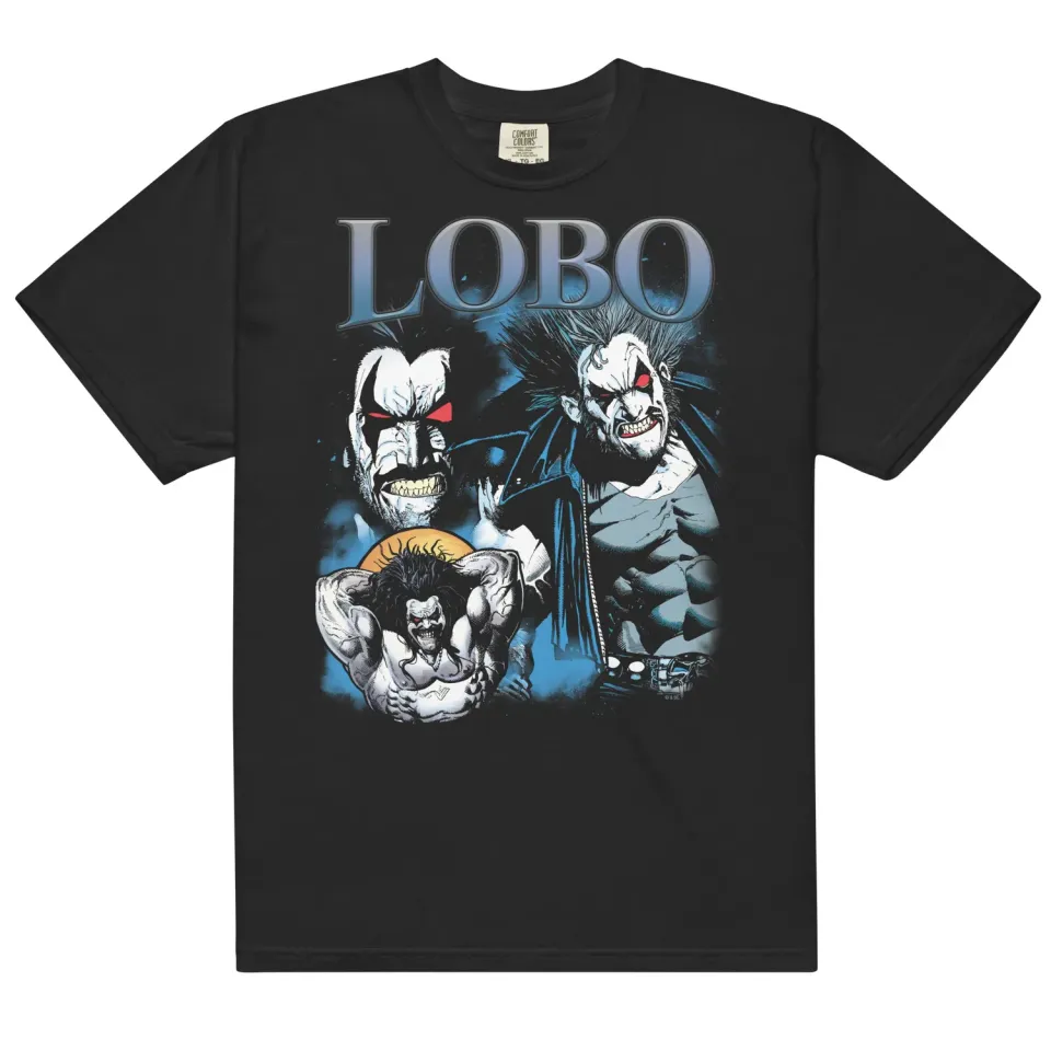 Batman LOBO Heartthrob Comfort Colors T-shirt T-skjorte unisex