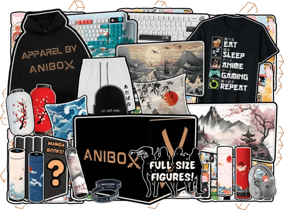 Anibox TIER 3 MEGA ANIME BOX animeboks med klær