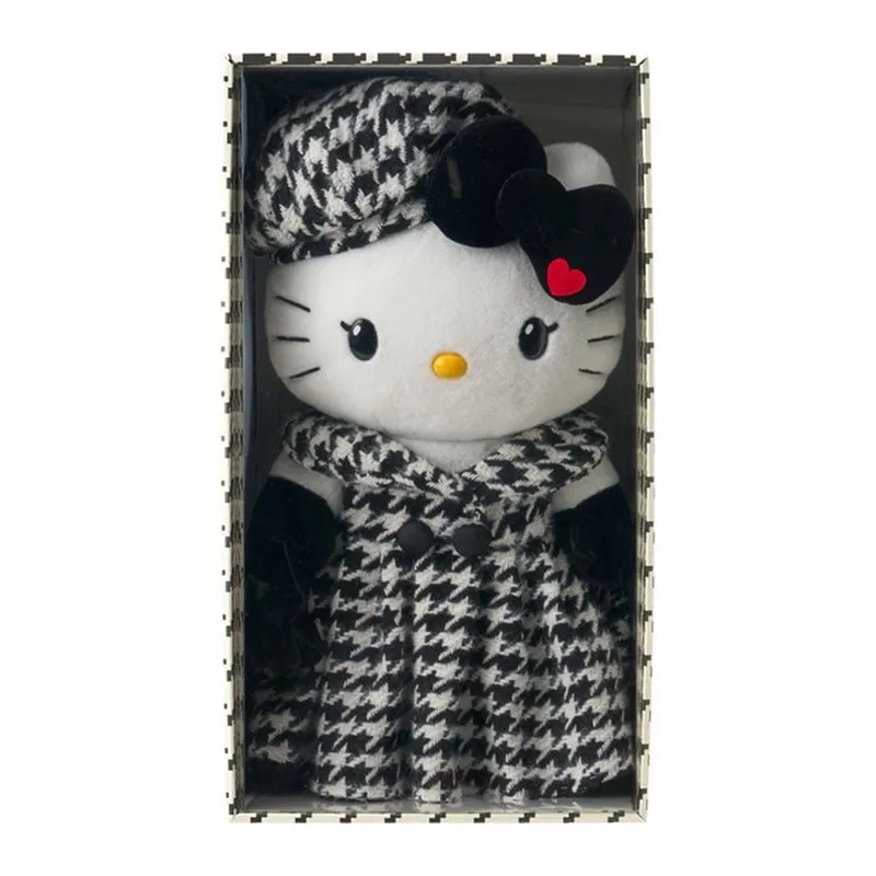 Hello Kitty Monochrome Birthday Twins Series 18" plysjbamse nummerert
