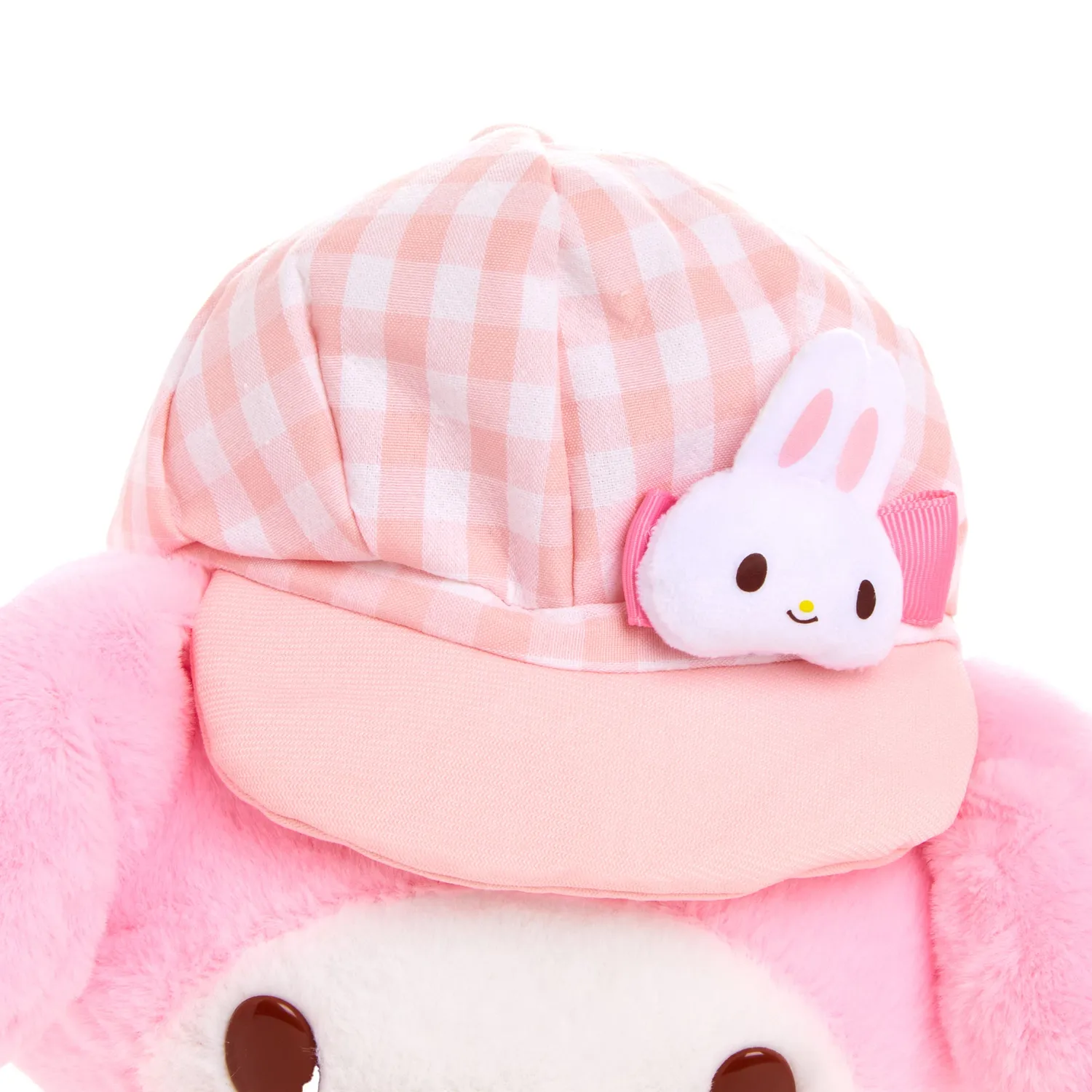 Hello Kitty Gingham Cap Series My Melody 8" plysj med rutete hatt