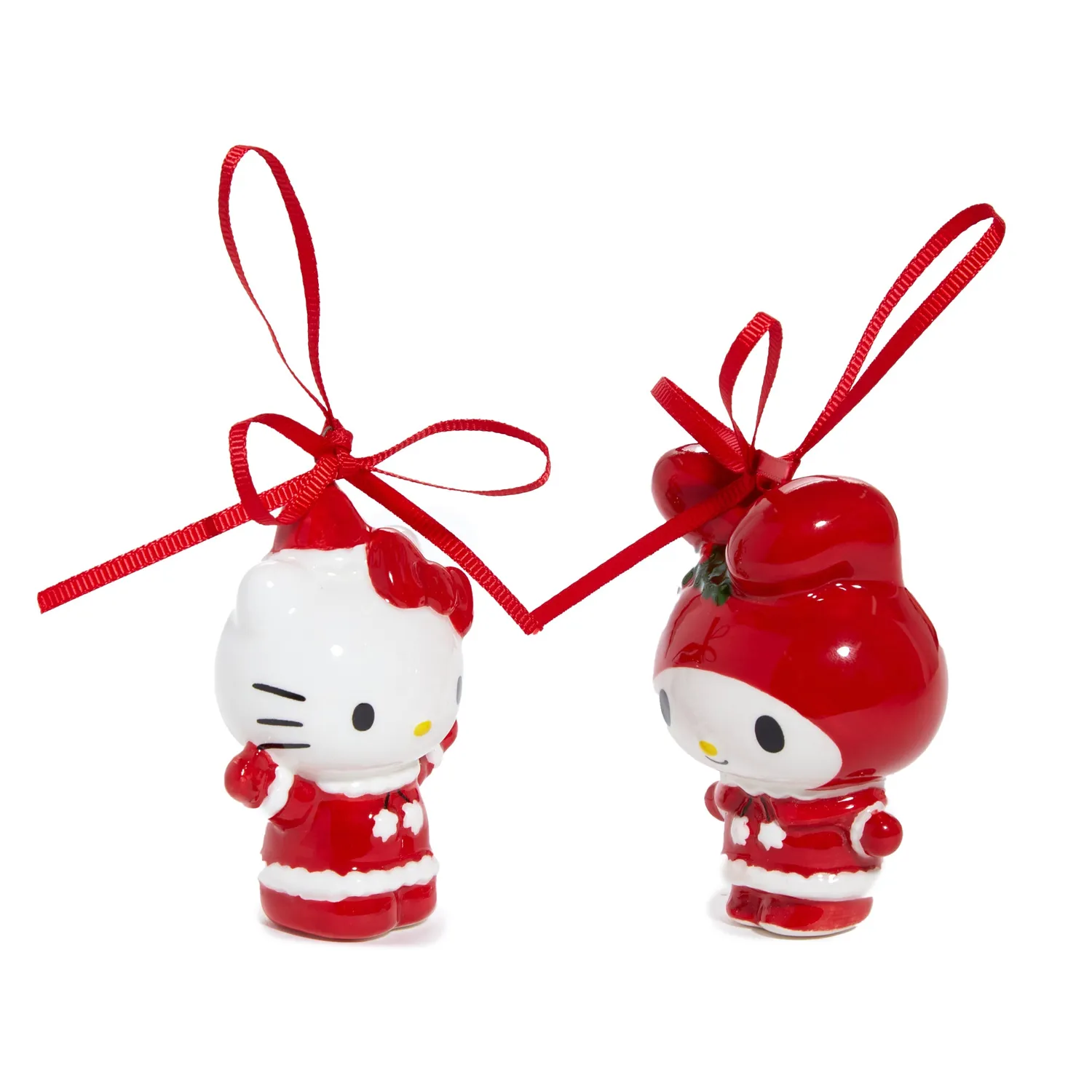 Hello Kitty Holiday keramisk julepyntsett med My Melody 2 deler håndmalt