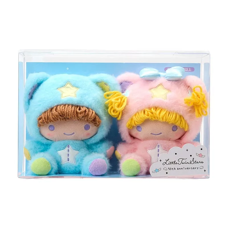 Hello Kitty LittleTwinStars 7" Plush Set Starry Sky Angel kosedyrsett