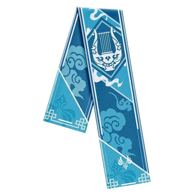 Neo Tokyo Genshin Impact Venti Themed Scarf skjerf